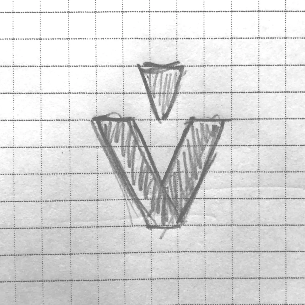 veromix concrete icon logo sketch