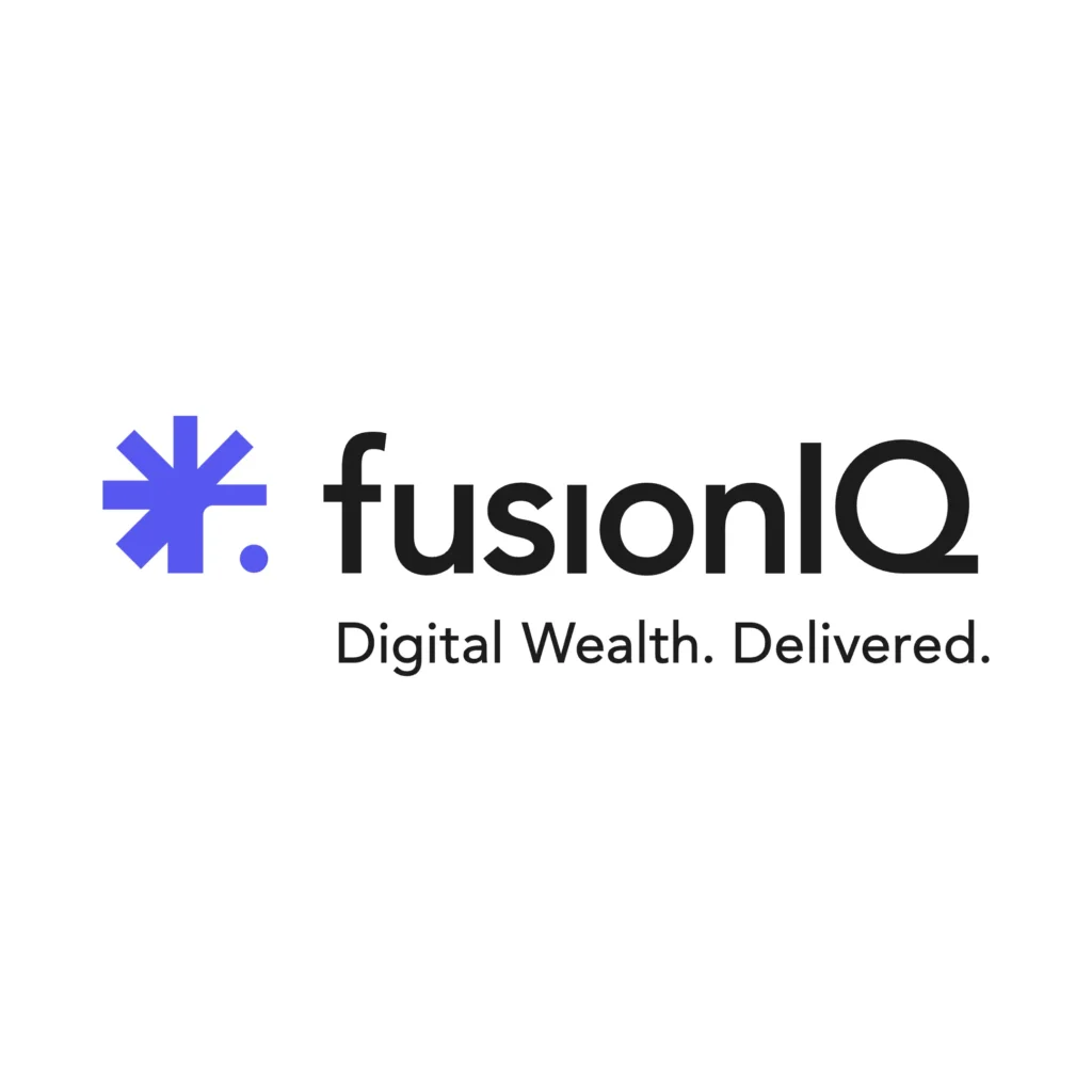 FusionIQ logo and tagline