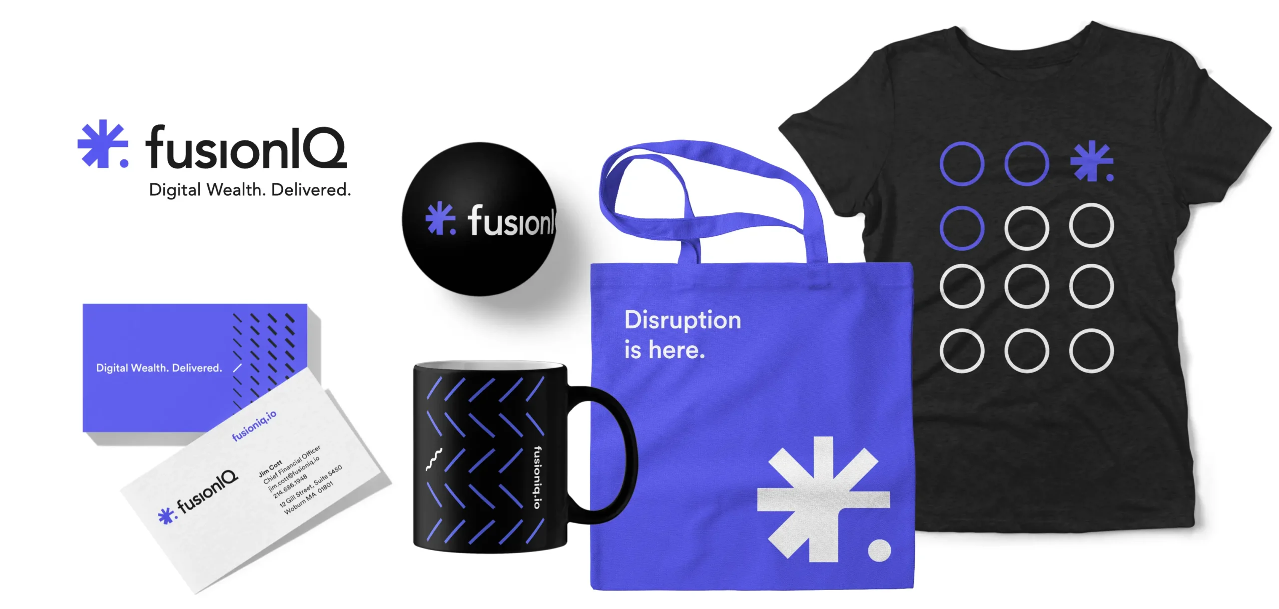 Logo application of the new Fusion IQ branding