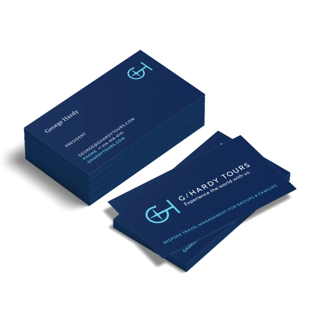 GHardy Tours business card